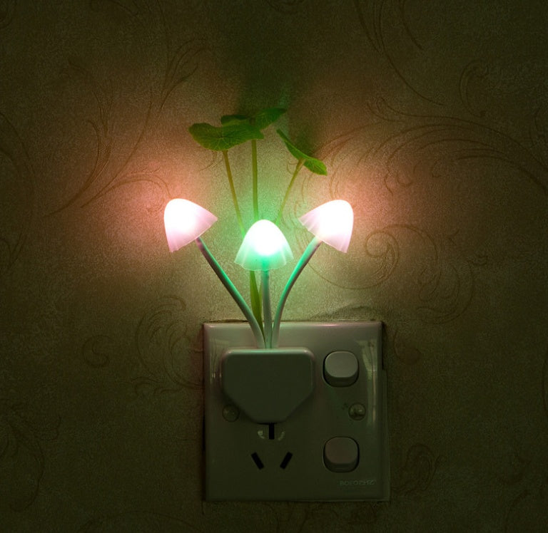 LED mushroom night light