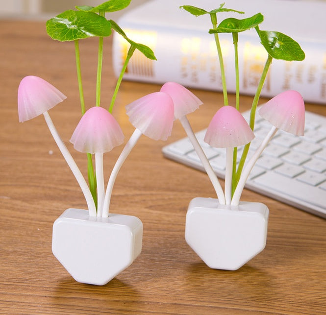 LED mushroom night light