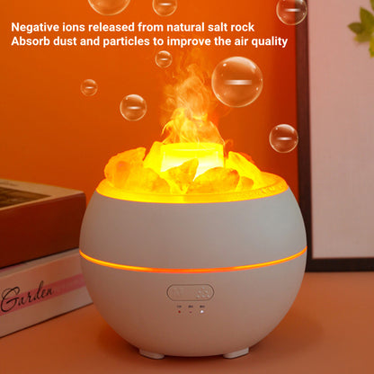 Himalayan salt flame diffuser