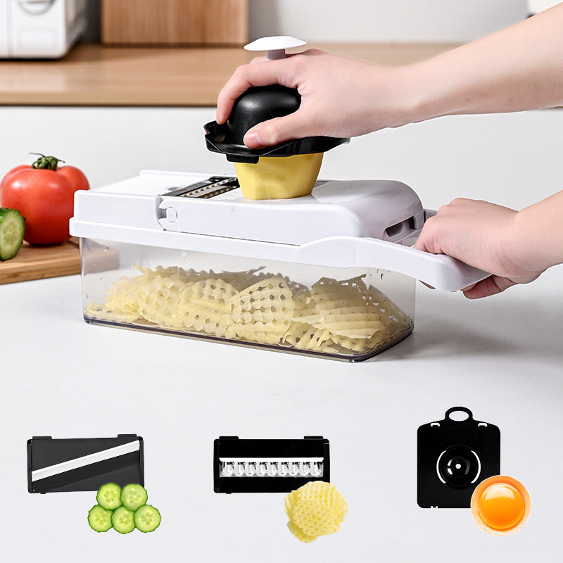 5-in-1 vegetable chopper 5 in 1 kitchen vegetable cutter for fast meal prep