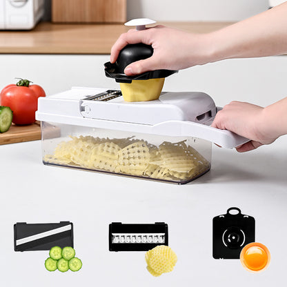5-in-1 vegetable chopper 5 in 1 kitchen vegetable cutter for fast meal prep