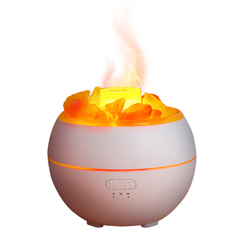 Himalayan salt flame diffuser