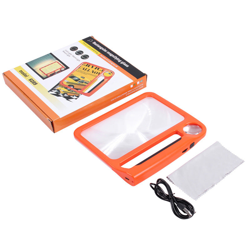 rechargeable clip-on reading light portable night reading light for bed study
