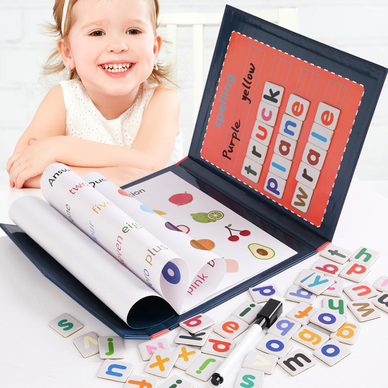 interactive English sound book for kids Montessori learning toy English sound book for children
