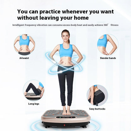 vibration fitness plate machine body shaping exercise vibration platform machine