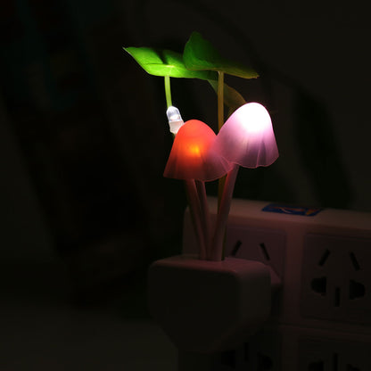 LED mushroom night light Cute decorative night light for home use