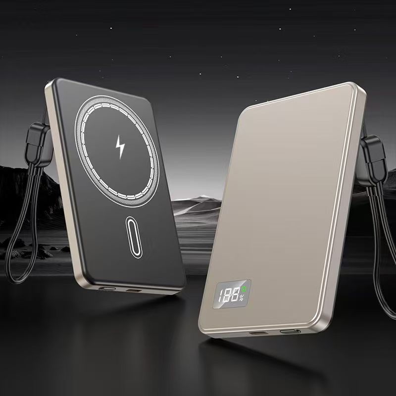 Magnetic wireless power bank 10000mAh fast charging