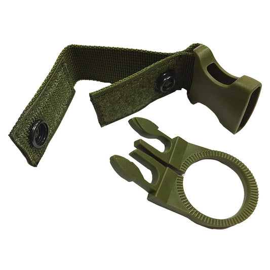 tactical water bottle holder carabiner clip molle nylon bottle hanging buckle for camping gear