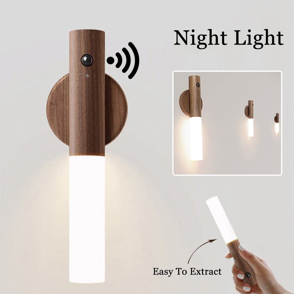 USB rechargeable motion sensor night light LED motion sensor night light for hallway and cabinet