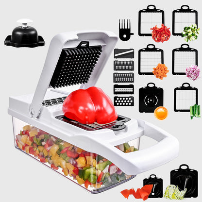 5-in-1 vegetable chopper multi function vegetable chopper slicer and dicer tool