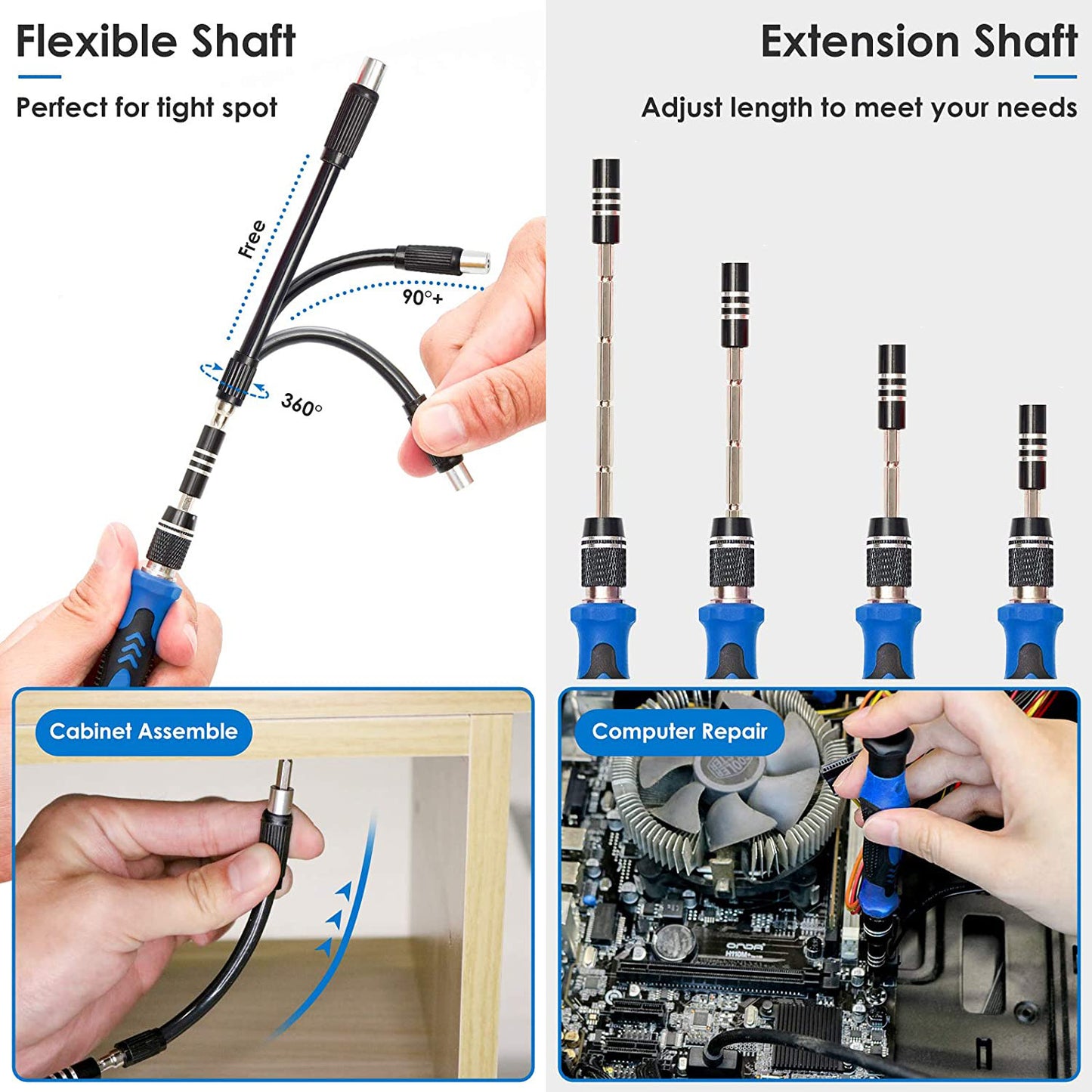precision screwdriver set for electronics tool kit for phone and laptop repair