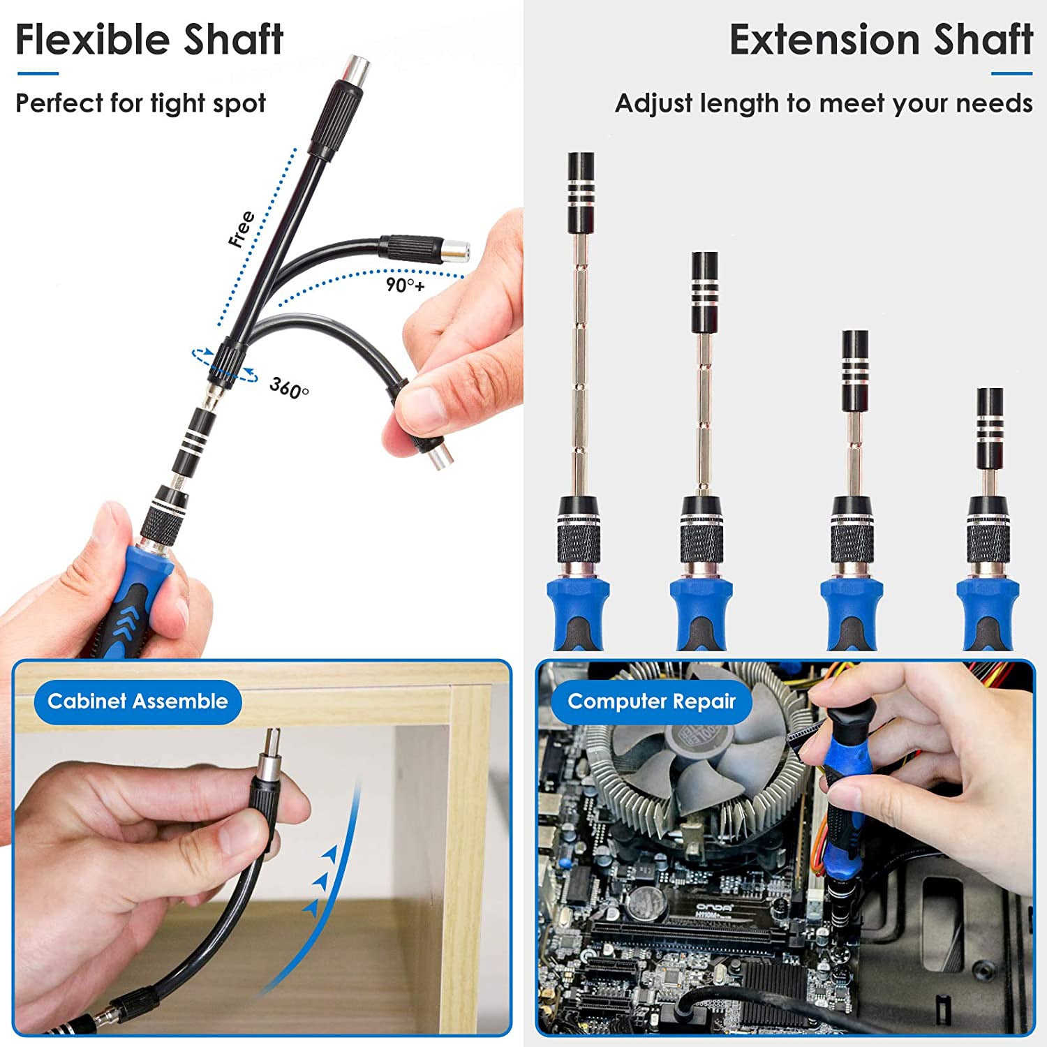 precision screwdriver set for electronics tool kit for phone and laptop repair