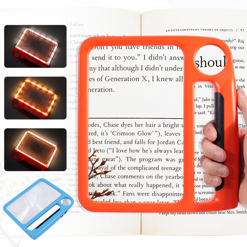 rechargeable clip-on reading light for books
