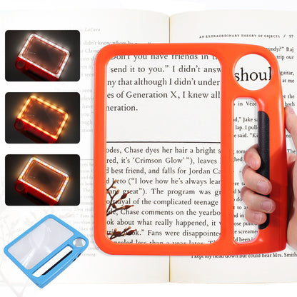 rechargeable clip-on reading light for books