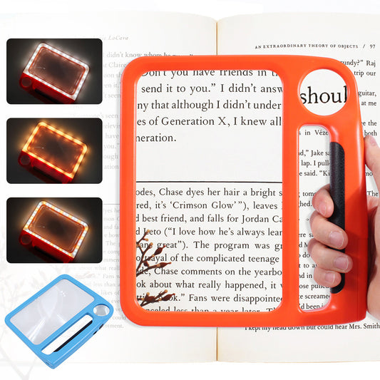 rechargeable clip-on reading light for books