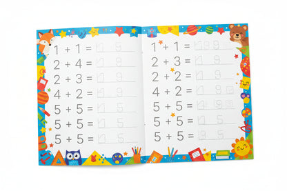 magic grooved practice copybook for kids Reusable writing workbook with disappearing ink pen