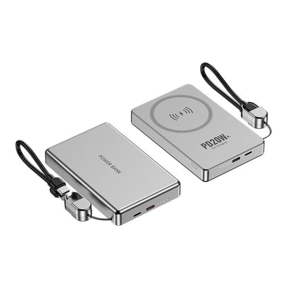 magnetic wireless power bank 10000mAh Ultra thin power bank for travel and daily use